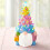 Easter Decorations - Lighted  Gnomes Resin Easter Tree with Multicolored Lights -  Prelit Easter Holiday Decor 2