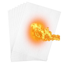 Hochtemperatur-Dichtungspapier, Keramikfaser-Ofendichtungsmaterial, Isolierte Kaminplatten für Pelletöfen, Holzöfen