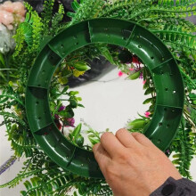 Lente Kunstmatige Daisy Lavendelkrans Wildflower Zomer Zijdenkransen voor Voordeur Thuis Muur Boerderij Vakantie Decor