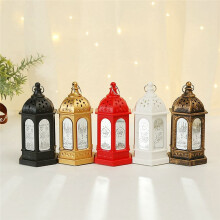 Eid Mubarak LED Lanterne Ornements Ramadan Lanterne Veilleuse Éclairage Décorations pour la Maison Ramadan Festival Fête Cadeaux,J
