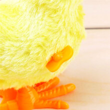 Fun Clockwork Plush Jumping Chick Toys Kids Baby Shower Birthday Favors Halloween Easter Homecoming Boys Girls Gift