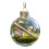 Crystal Glass Ornament Set Clear Shatter-Resistant 3.1in 2