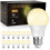 Λαμπτήρες LED A19, Ισοδύναμο 60W, 2700K Απαλό Λευκό, 9W800Lumens, Βάση E26 Τυποποιημένη, 1