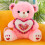Valentine's Teddy Bear Plush Stuffed Animal 9 inches 5