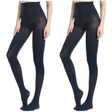 Run Resistant Control Top Panty Hose Opaque Tights