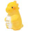 Cofrinho de Dinossauro KALLORY para Crianças, Design Fofo, Amarelo, 18,1 x 12,6 x 12 polegadas (1 peça) 1