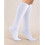 Women's Combed Cotton Knee-High Socks Seamless Toe Black 6