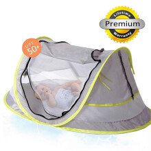 Cort de plajă cu protecție UV, 41.00'' x 52.50'', gri