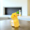 Cofrinho de Dinossauro KALLORY para Crianças, Design Fofo, Amarelo, 18,1 x 12,6 x 12 polegadas (1 peça) 3