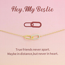 Pulseras de plata esterlina para mujer, pulseras de la amistad para tu mejor amiga, joyería para tu mejor amiga para cumpleaños, boda.