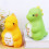 Cofrinho de Dinossauro KALLORY para Crianças, Design Fofo, Amarelo, 18,1 x 12,6 x 12 polegadas (1 peça) 5