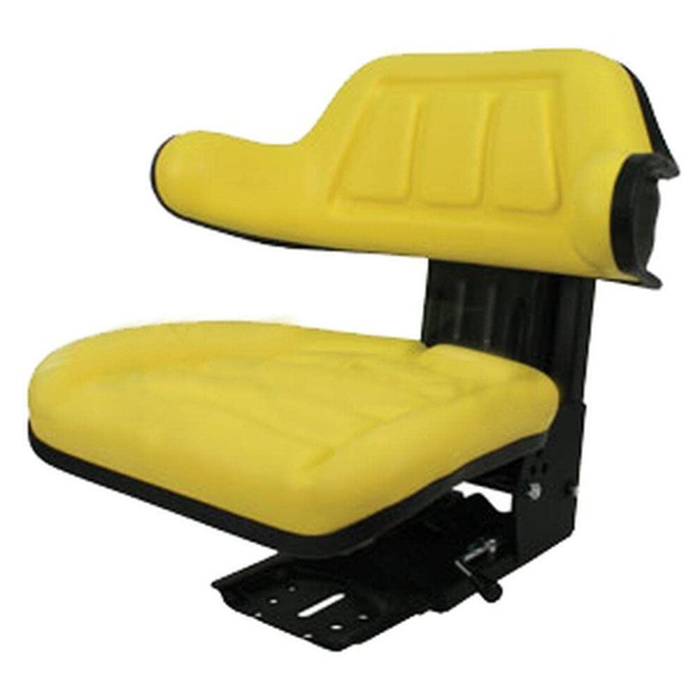 Tractor Seat With Shockabsorbing Suspension For John Deere Fits 5200 5210 5300 5310 5400 5410 Yellow 9771547170228