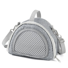Mochila multi-mascota para animales pequeños, ideal para erizos y reptiles. Bolso bandolera a prueba de fugas con ventilación integrada.