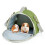 Small Animal Backpack for Hedgehogs and Reptiles with 4