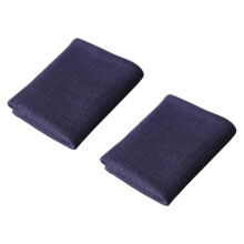 Küchenutensilien-Reinigungstücher, Geschirrtücher, Leinen, Blau, 2er-Set