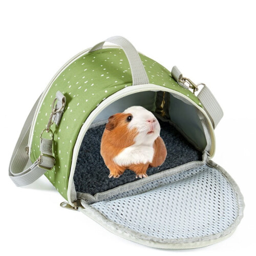 Small Animal Backpack for Hedgehogs and Reptiles with 2