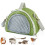 Small Animal Backpack for Hedgehogs and Reptiles with 2