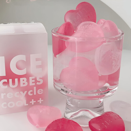 Glaçons réutilisables en forme de cœur ACDANC (15 pièces)