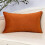 Housse de coussin en velours 45 x 45 cm avec fermeture éclair invisible 1