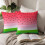 Vattenmelon örngott 20x20 tum, bomullslinne, 2-pack 5