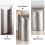 Extended Version Booster Garbage Can Stainless Steel Wastebin 5