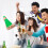 Outdoor Activities Cheer Megaphone Plastic Green 1Pack 7