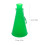 Outdoor Activities Cheer Megaphone Plastic Green 1Pack 2