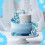 Διακοσμητικά για Cupcakes με Μπάλες Ντίσκο Ρετρό Δεκαετία του '70 και του '80 Ροζ Μπλε 24 5