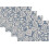 Boho Paisley placemats set van 4, wasbaar polyester 1