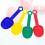Sand Scoop Shovel Beach Spade Sturdy 4PCS Assorted Colors 3