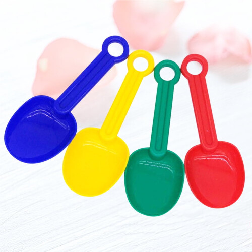 Sand Scoop Shovel Beach Spade Sturdy 4PCS Assorted Colors 2