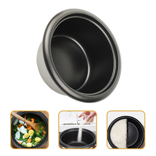 Rice Cooker Inner Pot 1.5-Cup Universal Inner Pot, Silver - Multipurpose Design 2