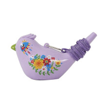 Colorful Water Bird Whistle with Water Toy Function – Musical Bird Call Flute for Kids, Nostalgic Kindergarten Toy