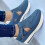 Ediodpoh Mesh Size Hook Casual Flat Heel Shoes Άνετα, Αναπνέοντα, Μεγάλα Γυναικεία Αθλητικά Παπούτσια 2