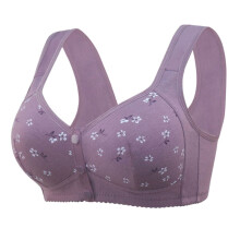 Alltags-BHs für Damen, weiche, bügellose Schlaf-BHs mit vollständiger Abdeckung, bestickter, glänzender, bequemer und atmungsaktiver BH ohne