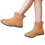 Botas de chuva femininas impermeáveis de cano curto, antiderrapantes e com cano largo. 4