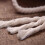 Cordón de macramé de algodón de 3 mm, blanco natural 2