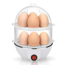 Electric Egg Cooker 14-Egg Double-Layer Steamer