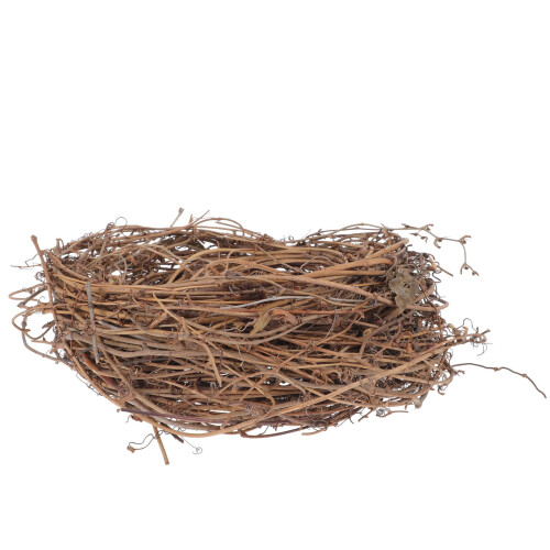 Natuurlijke rotan kransbasis Koffie 30x28cm