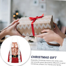 Christmas apron for women adjustable bib style