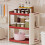 Three-Tier Plastic Desk Organizer, Spice Rack Dispenser, Bathroom Countertop Mail Holder for Kitchen Storage 4