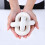 Wooden knot decor for coffee table and shelf, white 2