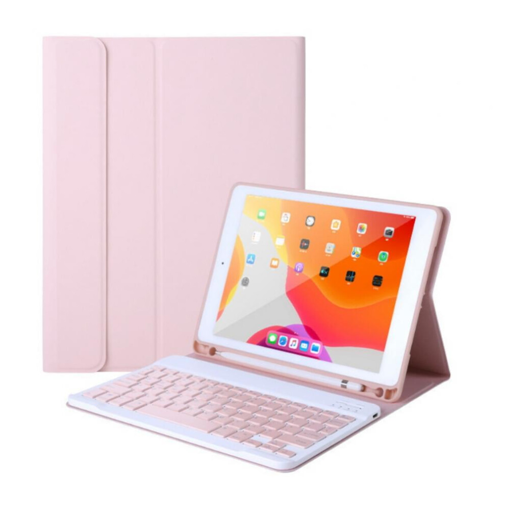 Compatible With Ipad Mini 6 Keyboard Case, Slim Detachable Folio Smart Cover With Built-In Pencil Holder 9027700496873