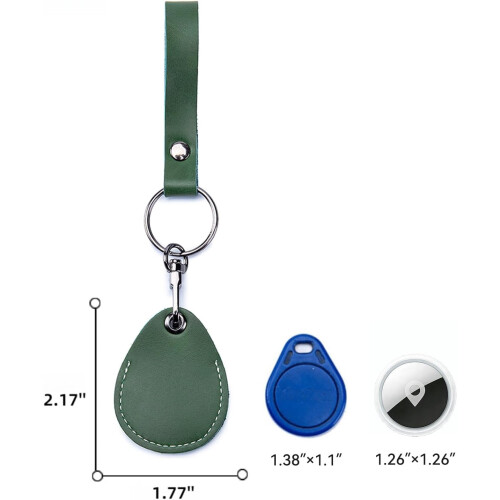 Porte-clés en cuir avec protection NFC 2