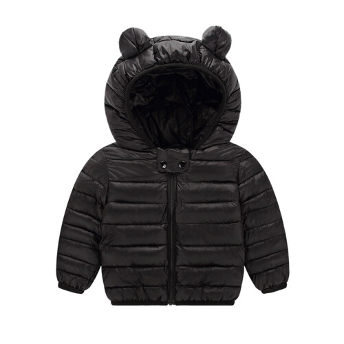 Ζεστό αντιανεμικό μπουφάν εξωτερικού χώρου για αγόρια, χοντρό παλτό για νήπια με 1