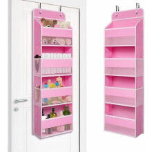 Organiseur suspendu Ă suspendre Ă la porte avec 4 grandes poches transparentes