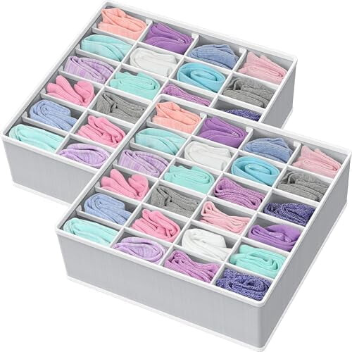 Set organizator sertar: 24 de celule + 16 celule, material nețesut