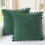 Housses de coussin en chenille 30 x 50 cm, lot de 2 1