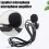 Microfone de lapela mini com fio, conector de 3,5 mm, 1,5 m 2