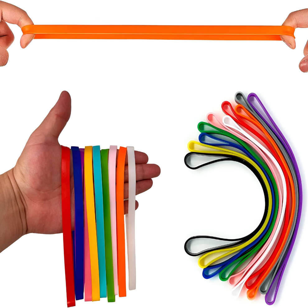 Ccocc Large Heavy-Duty Rubber Bands Â Extra Wide, Strong, Thick Elastic Bands, Xl Size, Compatible With Heavy-Duty Use 9027700925588